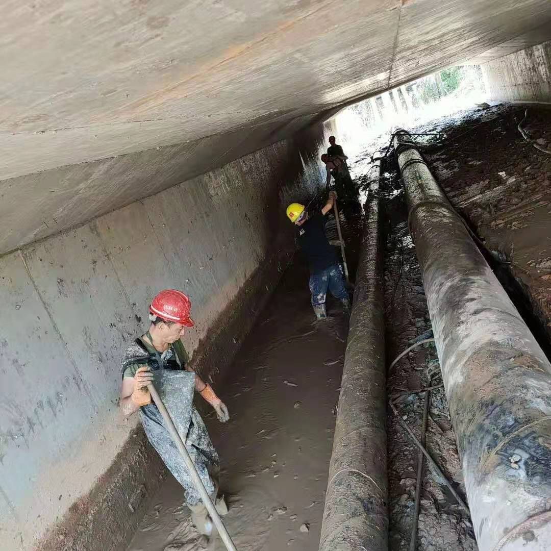 锦山镇工业管道清淤
